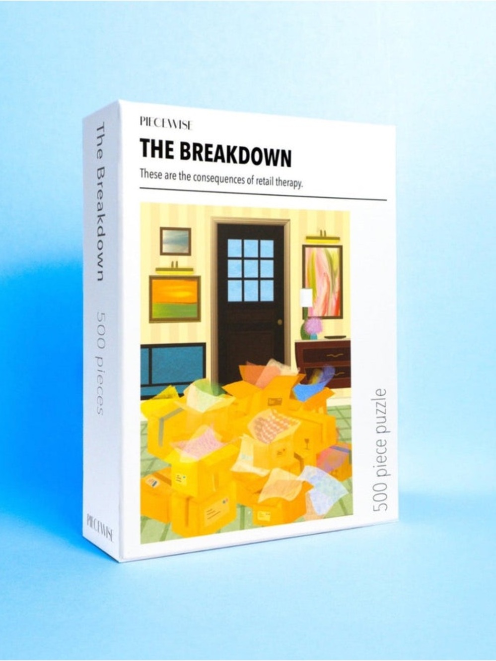 NWT Piecewise The Breakdown 500 Piece Jigsaw Puzzle